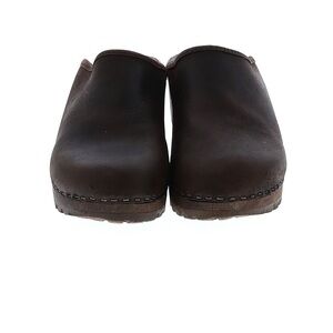 Ladies  Brown Leather Clogs from Eddie Bauer
